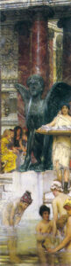 A Bath (an Antique Custom) by Lawrence Alma-Tadema, hand-painted oil painting reproduction