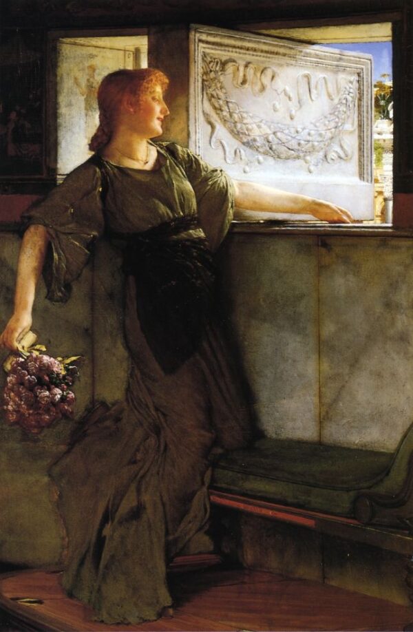 A Love Missile by Lawrence Alma-Tadema, hand-painted oil painting reproduction