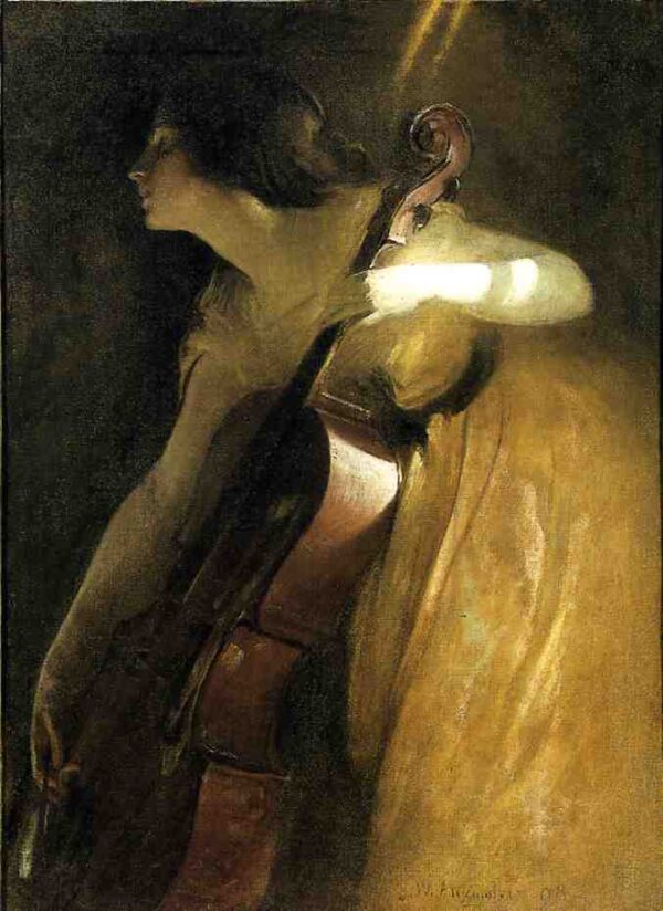 A Ray of Sunlight by John White Alexander, hand-painted oil painting reproduction