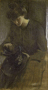 A Toiler by John White Alexander, hand-painted oil painting reproduction