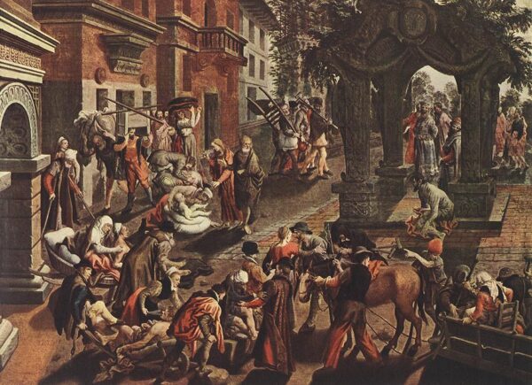 Apostles Peter and John 1575 by Pieter Aertsen, hand-painted oil painting reproduction