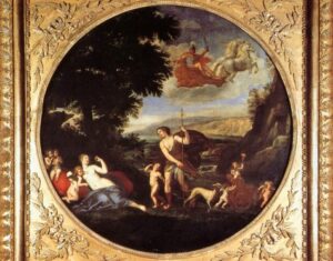 Autumn (Venus and Adonis) by Francesco Albani, hand-painted oil painting reproduction