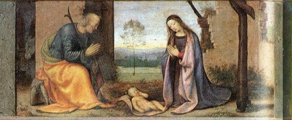 Birth of Christ by Mariotto Albertinelli, hand-painted oil painting reproduction