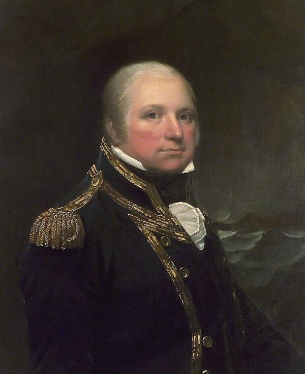Captain John Cooke by Lemuel Francis Abbott, hand-painted oil painting reproduction