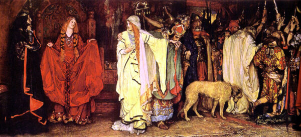 Cordelia’s Farewell by Edwin Austin Abbey, hand-painted oil painting reproduction