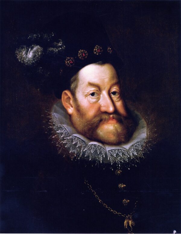 Emperor Rudolf II by Hans von Aachen, hand-painted oil painting reproduction