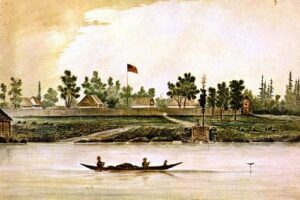 Fort Victoria by James Madison Alden, hand-painted oil painting reproduction