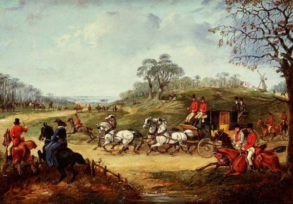 Going to the Meet by Henry Alken, hand-painted oil painting reproduction