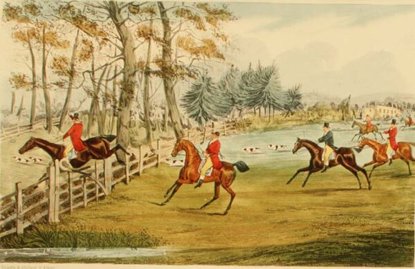 He’s Heart of Oak’ from Nimrod’s ‘Life of a Sportsman by Henry Alken, hand-painted oil painting reproduction