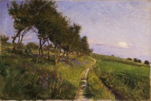 In the field b by Gyula Aggházy, hand-painted oil painting reproduction