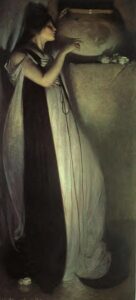 Isabella and the Pot of Basil by John White Alexander, hand-painted oil painting reproduction