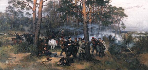 January Uprising by Tadeusz Ajdukiewicz, hand-painted oil painting reproduction