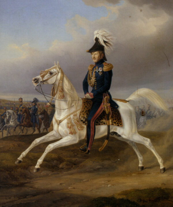 King William I of Wurttemberg by Albrecht Adam, hand-painted oil painting reproduction