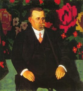 My Father by Vilmos Aba-Novák, hand-painted oil painting reproduction