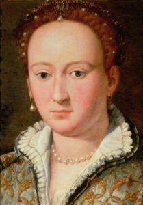 Portrait of Bianca Cappello 1580 by Alessandro Allori, hand-painted oil painting reproduction