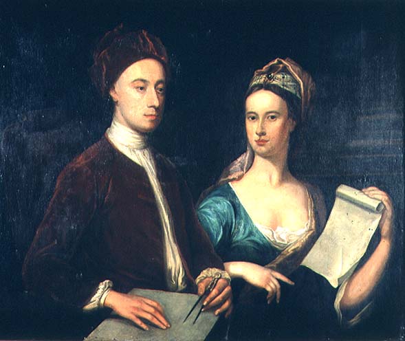 Portrait of Richard Boyle 3rd Earl of Burlington by William Aikman, hand-painted oil reproduction
