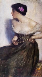 Portrait of a Lady by John White Alexander, hand-painted oil painting reproduction