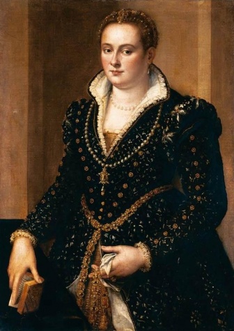 Portrait of a Noble Woman by Alessandro Allori, hand-painted oil reproduction