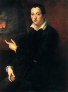 Portrait of a Young Man by Alessandro Allori, hand-painted oil painting reproduction