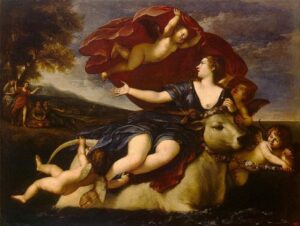Rape of Europa by Francesco Albani, hand-painted oil painting reproduction