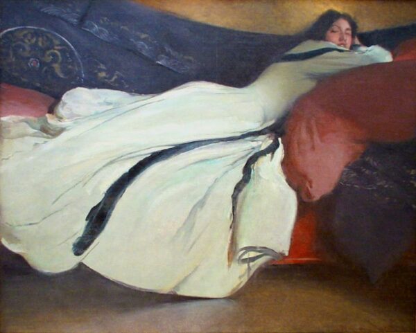 Repose by John White Alexander, hand-painted oil painting reproduction