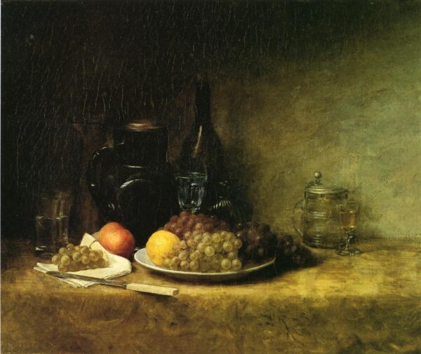 Still-Life-1883 by John Ottis Adams, hand-painted oil painting reproduction