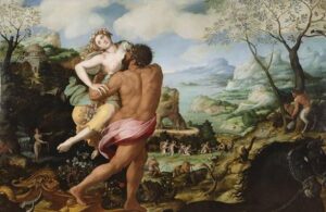 The Abduction of Proserpine by Alessandro Allori, hand-painted oil painting reproduction