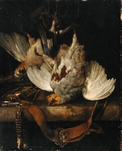 The Bag 1679 by Willem van Aelst, hand-painted oil painting reproduction