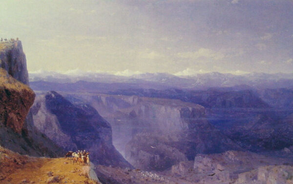 The Caucasus by Ivan Aivazovsky, hand-painted oil painting reproduction