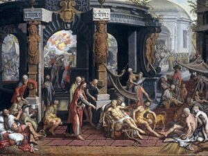The Cure by Pieter Aertsen, hand-painted oil painting reproduction