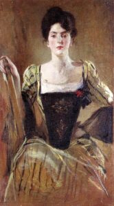 The Green Gown by John White Alexander, hand-painted oil painting reproduction