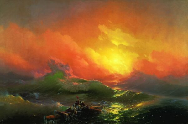 The Ninth Wave by Ivan Aivazovsky, hand-painted oil painting reproduction