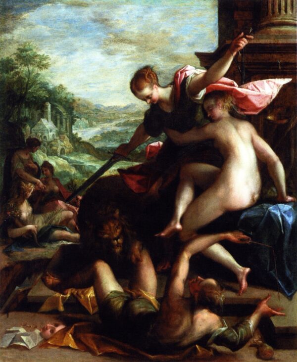 The Triumph of Truth by Hans von Aachen, hand-painted oil reproduction