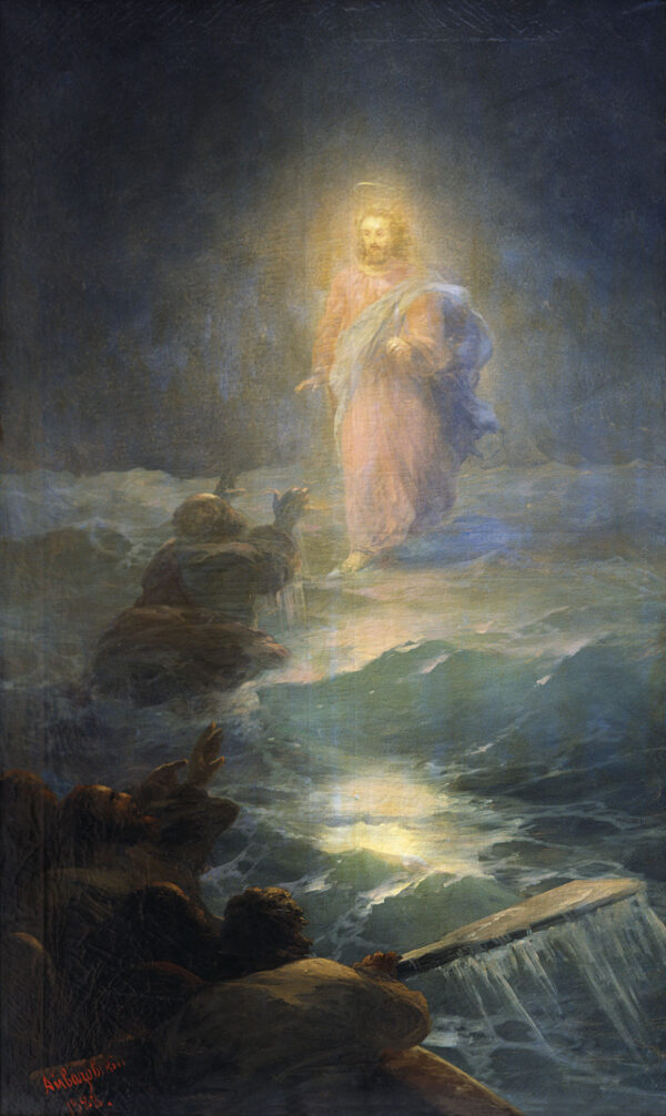 Walking on Water b by Ivan Aivazovsky, hand-painted oil painting reproduction