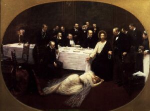St Mary Magdalene in the House of Simon the Pharisee 1891 by Jean Béraud, hand-painted oil painting reproduction