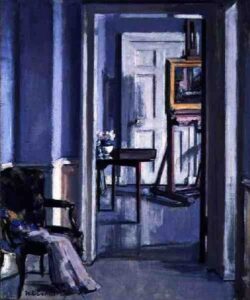 30 Regent Terrace by Francis Cadell, hand-painted oil painting reproduction