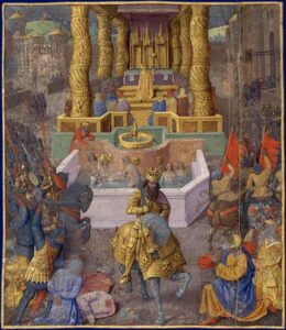The Taking of Jerusalem by Herod the Great, 36 BC by Jean Fouquet, hand-painted oil painting reproduction