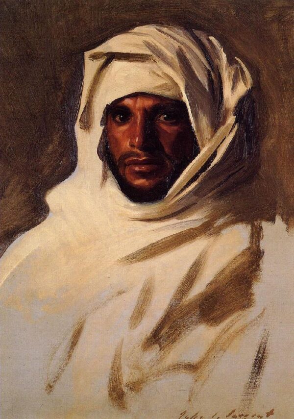 A Bedouin Arab by John Singer Sargent, hand-painted oil painting reproduction