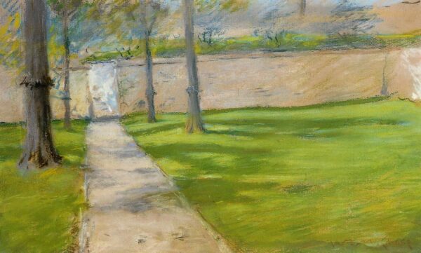 A Bit of Sunlight by William Merritt Chase, hand-painted oil painting reproduction