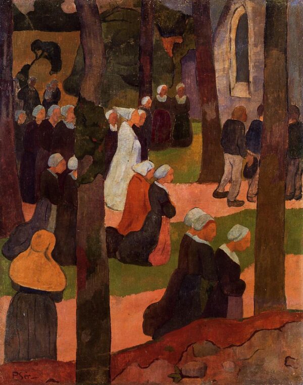 A Breton Sunday by Paul Sérusier, hand-painted oil painting reproduction