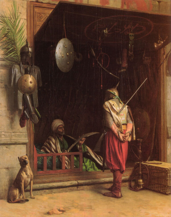 A Cairene Amorer by Jean-Léon Gérôme, hand-painted oil painting reproduction