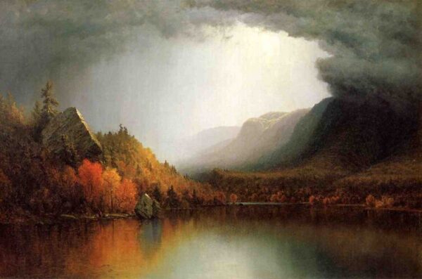 A Coming Storm by Sanford Robinson Gifford, hand-painted oil painting reproduction