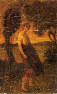 A Country Girl by Albert Pinkham Ryder, hand-painted oil painting reproduction