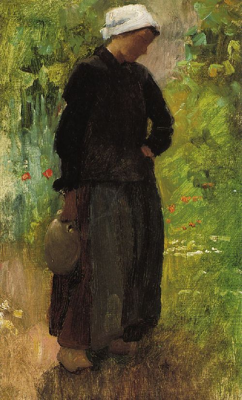 A Country Woman by Cecilia Beaux, hand-painted oil reproduction