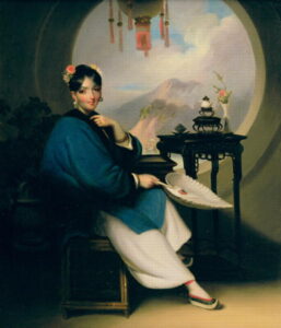 A Geisha Girl by George Chinnery, hand-painted oil painting reproduction