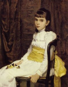 A Little Girl by Cecilia Beaux, hand-painted oil painting reproduction