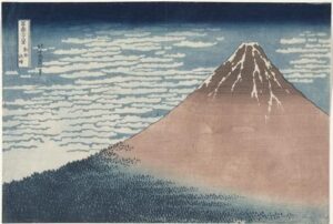A Mountain by Katsushika Hokusai, hand-painted oil painting reproduction