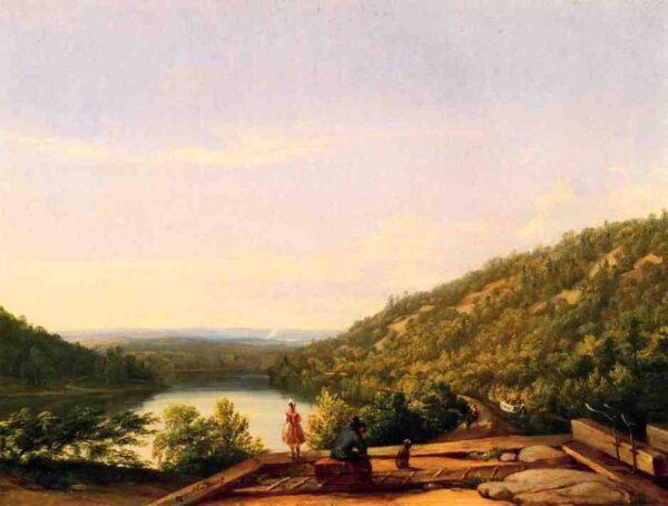 A New Land by Thomas Worthington Whittredge, hand-painted oil painting reproduction