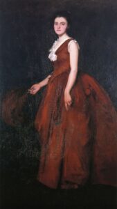 A Portrait by Edmund Tarbell, hand-painted oil painting reproduction
