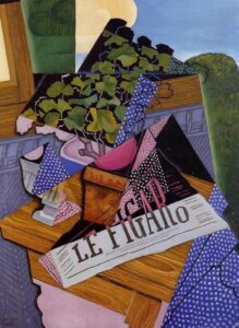 A Pot of Geraniums by Juan Gris, hand-painted oil painting reproduction